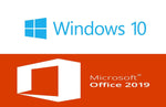Windows 10 Pro + Office 2019 Pro Plus Bundle - Instant-licence